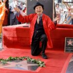 Lucy Liu Instagram - Long overdue, James Hong received his star in the Hollywood Walk of Fame at 93 years young! James, you are a man with unending passion, talent and energy- so well earned after 70 years in Hollywood! Welcome dear neighbor ⭐️ ❤️⭐️