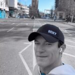 Luke Evans Instagram – Blue skies in Belfast
#BDXY