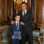 Luke Evans Instagram – Aaron Baker you are a very clever bright and unique young man! Keep doing what you’re doing! Very proud to have met you and read your brilliant story to The Queen!! #500words #theoneshow