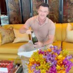 Luke Evans Instagram – Last minute trip to Bangkok! Have had the best first day! The sights,sounds, tastes and a bit of well earned luxury! Thanks to the @thepeninsulabangkok #penmoments #gift