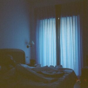 Luna Blaise Instagram - sleeping loon caught by gray 
an early morning from our blue motel room • heaven 
X x Puglia, Italy ‘23