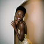 Lupita Nyong'o Instagram - My first @cinemacon in lewks @aquietplace @thewildrobot