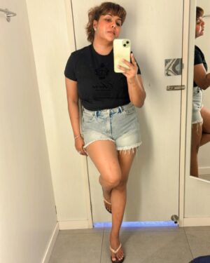 Luviena Lodh Instagram - “Getting ready to slay summer, one outfit at a time ☀️✨ #SummerStyle #OOTD”
