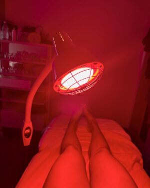Luviena Lodh Instagram - “Taking a moment for some self-care with a cupping massage, Gua Sha, and infrared therapy. Feeling relaxed, rejuvenated, and ready to take on the day! 💆‍♀️✨ #SelfCare #Wellness #Relaxation”