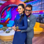 Luz Elena González Instagram - ¡#MiReporteEs que @luzelenaglezz y @mbarcelata siguen disfrutando de su NUEVO HOGAR! Somos la familia que llena de emoción todas tus mañanas. 😉✨🙌🏻🕺🏻💃🏻 #VLA