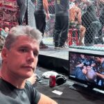 Márcio Garcia Instagram - Obrigado pelo convite @venum_br @ufc @ufc_brasil !!! Eu e meus filhos @pedrosrgarcia e @pipo.garcia_ curtimos muito! Evento impecável em todos os sentidos! Parabéns!!! Confesso que apesar de ter me divertido muito com o meu filho, em alguns momentos parava pra pensar nas vítimas do Rio Grande Do Sul. Em como alguns deles poderiam estar naquele momento. Por tanto peço a você que independentemente de estarem vivendo suas vidas rotineiramente, também não se esqueçam. Em algum momento faça uma oração, e se possível uma doção de qualquer valor! O pix para uma doação com total segurança está na legenda do meu último post! Bom domingo! Boa semana 🙏🏼❤️