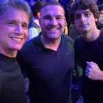 Márcio Garcia Instagram - Obrigado pelo convite @venum_br @ufc @ufc_brasil !!! Eu e meus filhos @pedrosrgarcia e @pipo.garcia_ curtimos muito! Evento impecável em todos os sentidos! Parabéns!!! Confesso que apesar de ter me divertido muito com o meu filho, em alguns momentos parava pra pensar nas vítimas do Rio Grande Do Sul. Em como alguns deles poderiam estar naquele momento. Por tanto peço a você que independentemente de estarem vivendo suas vidas rotineiramente, também não se esqueçam. Em algum momento faça uma oração, e se possível uma doção de qualquer valor! O pix para uma doação com total segurança está na legenda do meu último post! Bom domingo! Boa semana 🙏🏼❤️
