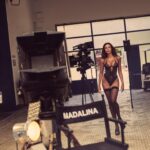 Mãdãlina Ghenea Instagram - Cinecittà @cinecittastudios what an incredible honor to be able to shoot here with my production company . And here we have Ladies and Gentlemen LA ‘TESTA’ DI FEDERICO FELLINI. Posting the pictures cause you liked the video so much Special thanks to @cinecittastudios @santandrea1994_official @vicoolyasaida @mpauletss