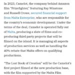 Mãdãlina Ghenea Instagram - Huge Announcement! My next movie is going to be THE LOST BOOK OF CREATION Starring: @mhookings @officialmadalinaghenea @eddiehallwsm @bobbyleelive Directed by @roelreine @camelotfilms will produce the movie which will be Part 1 of a new original franchise. The film follows two adventurous archaeologists as they set out to find the legendary 'Lost Book of Creation’ which is believed to hold the secrets of the universe and the answer to why and how we exist. Filming starts later this year in Malta 🎥 Thanks to: @maltafilmcommission @damacofficial @screenmalta @johanngrech Stay tuned for 2 more huge cast announcements soon!