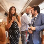 Mãdãlina Ghenea Instagram - So honored to be awarded together with Liz Hurley , Giancarlo Giannini and Carlo Verdone soon at @marateale. Press conference on a train @frecciarossaofficial . For me @frecciarossaofficial has a very special meaning, I’ve been studying for most of my auditions on their trains and I have to say I consider train rides my lucky charm ritual.