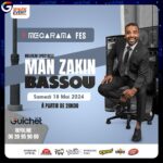 MOHAMED BASSOU Instagram - 🤣 Ne manquez pas le nouveau spectacle de BASSOU, « MAN-ZAKIN », après le succès surprenant de son premier spectacle ! Dans un 100% Stand-Up Show, BASSOU raconte son vécu d’expatrié aux États-Unis et son enfance à Zagora, ponctuant nos différences culturelles de façon hilarante. « Rire ensemble de nos différences, ça nous rapproche » - L’autodérision est l’arme universelle et nécessaire selon BASSOU. 🎭 🗓️Samedi 18 Mai 2024 📍 Megarama Fès 🎟️ Tickets en vente sur guichet.com