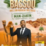 MOHAMED BASSOU Instagram - جولة مارس على الأبواب إن شاء الله، كازا، أگادير، فاس، مراكش وأسفي في انتظار بقية المواعيد، #مانزاكين @work_event @guichet.ma
