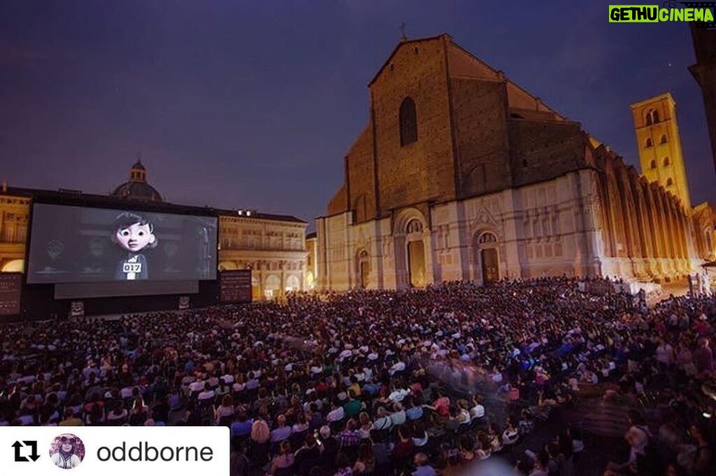 Mackenzie Foy Instagram - #Repost @oddborne with @repostapp ・・・ Wow! Look at this huge audience for an outdoor screening in Bologna of #ilpicolloprincipe #thelittleprince #lepetitprince !!!