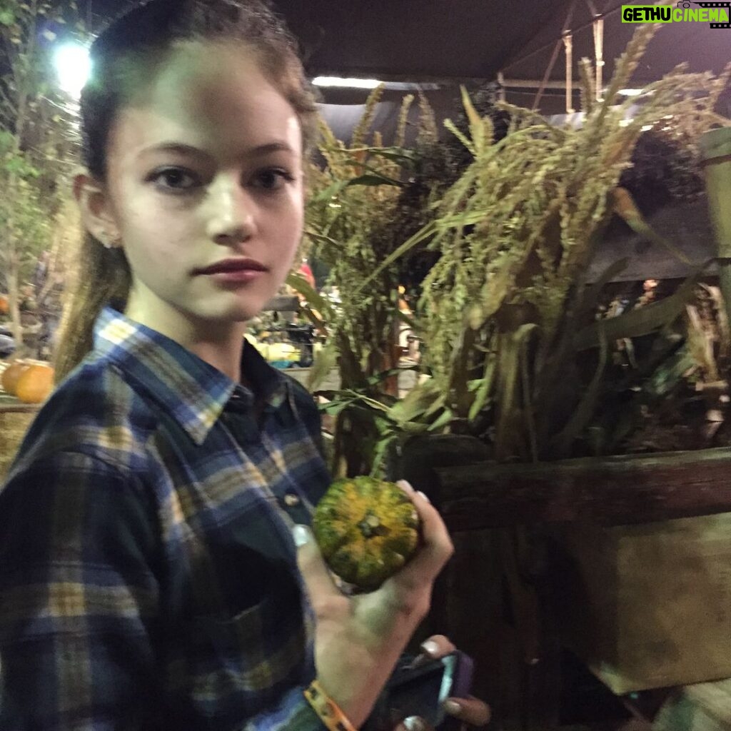 Mackenzie Foy Instagram - It's almost time to awkwardly pose with gourds at a pumpkin patch!😅🍂🍁🎃☠️👻🍁🍂