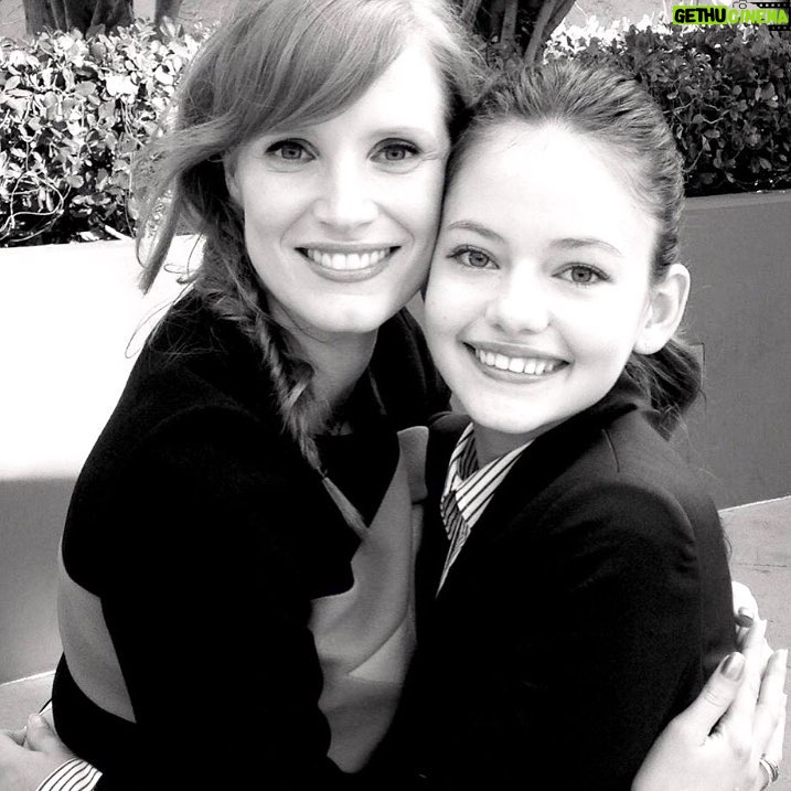 Mackenzie Foy Instagram - Happy birthday to the incredible @chastainiac !!! You are such a beautiful person inside and out! I hope you had an amazing day 😊💜🎂🎉🎉