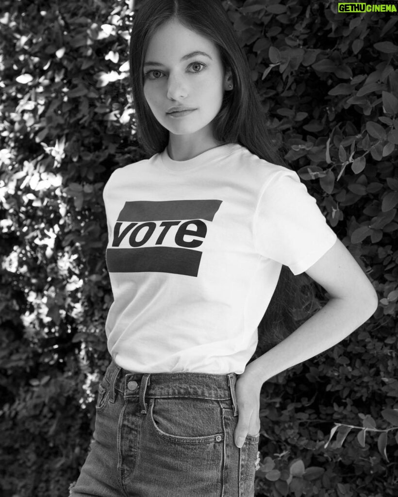 Mackenzie Foy Instagram - Even though I’m not quite old enough to vote this year, I would like to encourage you to go out today and vote!