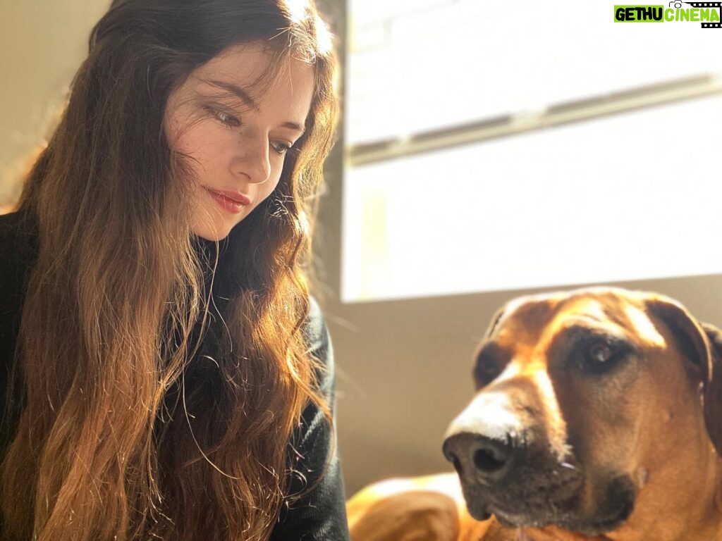 Mackenzie Foy Instagram - ☀☺🐶