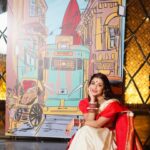 Madhuurima Instagram - Shubho nobo borsho ❤️❤️❤️❤️🙏🏼🙏🏼 Styled by @kapoormohit888 Shot at @goldfinchmumbai