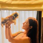 Madhuurima Instagram - Wanna say two cuties in one frame ?? 😍😍 #dog #doglover #doglovers
