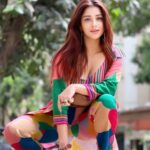 Madhuurima Instagram - And that’s how I spent my Sunday #pamperingday #sunday #sundayfunday #beautygoals #selfcare #care Sharing credits with you Styledby- @stylebyriyajain Outfit - @kaftanize_clothing @kmjhairexpart @smuklondon @iconic1production