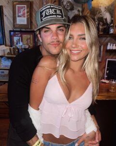 Madison Lewis Instagram - happy birthday crazy boy! God is so great for blessing me with someone like you because, you truly are the best thing to happen in my life. & well you may cause me to roll my eyes but you make me smile more. you also can be stubborn but youre someone i adore. you care for me and laugh with me, so i know I scored. I love you so much, You’re the lock on my door. you make life worth living honey. and I wouldn’t ask for anyone else to call my best friend. today is not only your birthday but the day we officially got to know each-other. and it breaks my heart I didn’t know you sooner. i love you baby. ❤︎ 💌