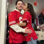 Madison Reyes Instagram - Game Day lovelies!!! @mr.reyes718 Shaun supports us this superbowl! Couples that have different teams but root for each others if they have a game >