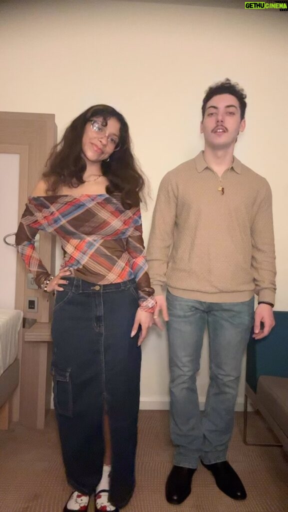 Madison Reyes Instagram - Last day in London🥹 here are all of Shaun and I’s outfits #couplegoals #london🇬🇧 #outfits #inspo #outfitoftheday