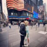 Mae Whitman Instagram - Another @uphereonhulu dump ft. Carlos and my sickening handshake, my Cinderella outfit by @anteprimaofficial, us basking in the glow of our TIMES SQUARE BILLBOARD BABY and the all too revealing invite to our wrap party the brilliant Bernardo whom was forced to be my handler during filming made for us :,) #uphere #is #thebest