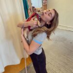 Mae Whitman Instagram - it’s hard to fume when you’re nuzzled safely in mother’s strong arms