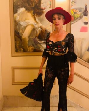 Maggie Civantos Instagram - Flamenca
🌹🌹🌹🌹

🙏🏻 @givenchybeauty @rebecatfigueroa 
@virginiavald ❤️💋💄🙏🏻

Merci @louboutinworld @rossydpalma #flamencaba night was so special 🌹🌹🌹 
@mariapages_ ❤️ Woww mágica
