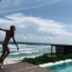 Maggie Civantos Instagram - 🇲🇽❤️despertar cada mañana aquí… despelucada y feliz… 🌹#thanks for the experience @otulumhotel @cenotepark @may_ariadna Tulum,Mexico