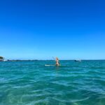Maggie Q Instagram - Paddle boarding and kayaking are great exercise. But honestly, I just love being out on the water, with marine life all around me! What’s your favorite water sport?🌊