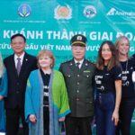 Maggie Q Instagram - I can’t believe how many years I have been able to work with the AMAZING Animals Asia. It’s been close to 20 years since I discovered their mission and what an HONOR is has been to fight alongside them. This recent trip to Vietnam to open the newest sanctuary that will house the remaining bear bile farmed moon bears was a touching moment indeed. When I started with them this practice was legal. Now it has been made ILLEGAL and the remaining few hundred bears who live a life of torture will be brought here to heal, rest, and live the life intended for them. I was able to name Phoenix after she was rescued from many years in a cage. Dumped on a construction site, the lock that imprisoned her sits on my desk. Now she eats bananas and condensed milk and has been given a second chance at her relationship with humans. As flawed as we are, in what we put animals and other people through… the other side are those who work to fix all that. You make the world a better place @animalsasia