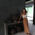 Maggie Q Instagram - Maggie’s Design Corner! lol I love to bring the outside, inside! Things like weathered wood, stone, clay pottery, and even, fossilized sea shells bring so much energy to interior spaces. The vitality of each materials past life completes a room.