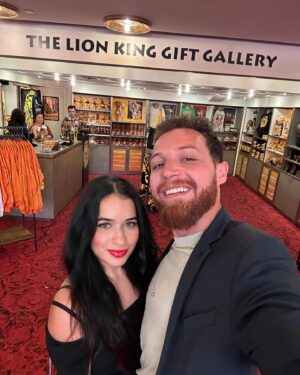 Mahmoud Hegazy Instagram - Remembering one of the best shows I’ve ever seen. It was a very special experience to watch  one of my favorite childhood shows on stage, with my love. The Lion King on Broadway is truly a masterpiece 🎭♥️