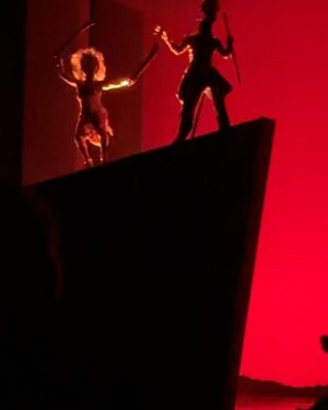 Mahmoud Hegazy Instagram - Remembering one of the best shows I’ve ever seen. It was a very special experience to watch  one of my favorite childhood shows on stage, with my love. The Lion King on Broadway is truly a masterpiece 🎭♥️