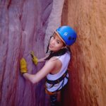 Mai Thi Nguyen-Kim Instagram - Wie man sich elegant durch Canyonspalten bewegt, seht ihr in der Story 🦀