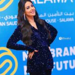Mais Hamdan Instagram - اتشرفت بتقديم حفل شركه التامين الكبيره (سلامه بيت التامين المصري السعودي) @connectioneg @sherifmonsef Outfit @liza_atelier Pics by @bondo2._photography Styling @maishamdanoff #maishamdan #mimitta #ميس_حمدان #النسر