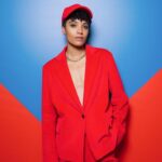 Maisie Richardson-Sellers Instagram - A dreamy Parisian evening at the races with @longchamp 🐎 didn’t win, guess that means I’ll have to come back..? 😏#LongchampAtTheRaces #ad