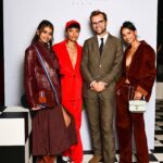 Maisie Richardson-Sellers Instagram - A dreamy Parisian evening at the races with @longchamp 🐎 didn’t win, guess that means I’ll have to come back..? 😏#LongchampAtTheRaces #ad
