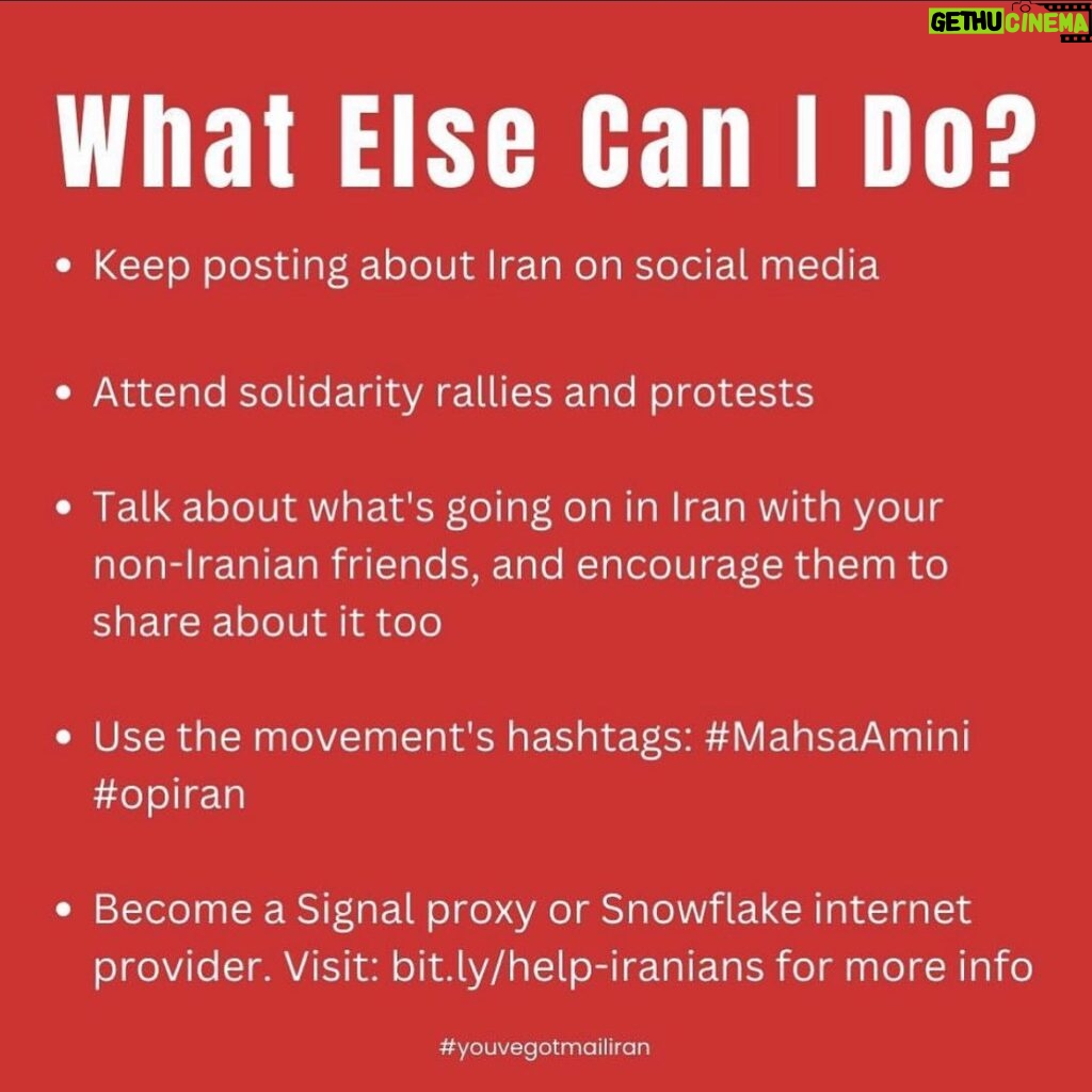 Maisie Richardson-Sellers Instagram - In solidarity with the women and children who are protesting for their fundamental human rights in Iran, join me in mailing a lock of hair (yours/synthetic/ wig) to the Iranian embassy. So many of you are asking how you can help? There have been countless direct requests from protestors asking us to bring international attention to their call for change. To magnify their voices. To make sure this phenomenal movement of resilience and strength, and the atrocities they are being met with, do not get ignored. Let’s keep the momentum going. 🖤 #youvegotmailiran #MashaAmini #OpIran