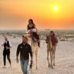 Maitreyi Ramakrishnan Instagram - lumpy horses with @forbesunder30 🐫🐪☀️