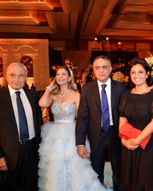 Malak Koura Instagram - Happiest day of my life to see my little sister Mariam become the most beautiful bride my eyes have ever seen. Love you always ♥️♥️♥️⠀
⠀
Wedding planning by @bydinaiskander⠀
My dress by @samahmahrancouture⠀
My makeup by @maram.makeup0