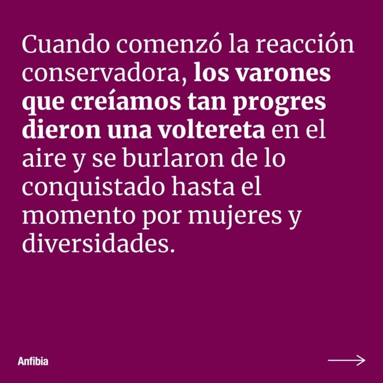 Malena Pichot Instagram - 🍳 Cuando comenzó la reacción conservadora, los varones que creíamos tan progres dieron una voltereta en el aire y se burlaron de lo conquistado hasta el momento por mujeres y diversidades. 😶‍🌫️ Además, algunas militantes terminaron reclamándole al feminismo que no nos victimicemos y que laburemos más. El mantra de Simone de Beauvoir dice que no hay que dar ningún derecho por sentado. 💪 Así que, aunque cansadas, tendremos que repetir todo de nuevo: las mismas premisas básicas, las discusiones de 2018 y las de las sufragistas de principio de siglo también. Porque no se trata de ser novedosas, sino de persuadir. ✒️ @malepichot 📷 @emilianamiguelez 🫂 Agradecemos a las autoras por sumarse a la campaña #DameElFuegoDeTuAmor colaborando con este trabajo en apoyo a la reconstrucción de la redacción de nuestro medio. 👉🏽 Leé el texto completo en revistaanfibia.com 📲 (link en bio)