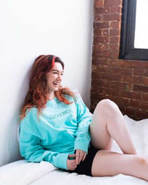 Malinda Kathleen Reese Instagram - I’m so obsessed truly.  Up to 50% off what’s left of this collection right now ❤️ 
👕 by me 😇
📸 by @miaisabellaphotography