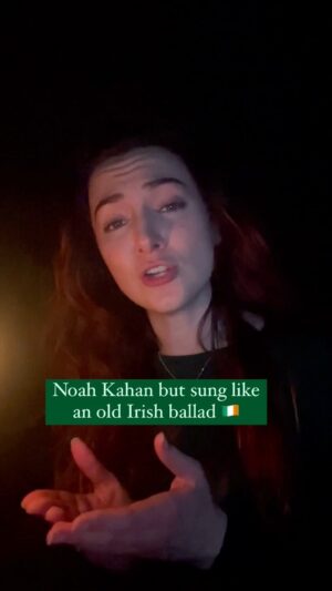 Malinda Kathleen Reese Instagram - “Forever” by @noahkahanmusic it’s just so good.  #ballad #noahkahan #irish #folk #acappella #singer #siren #candlelight #reverb