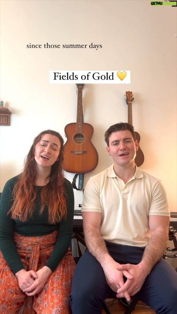 Malinda Kathleen Reese Instagram - One of our favorite songs 🌟 #fieldsofgold #sting #evacassidy #folk #irish #singer