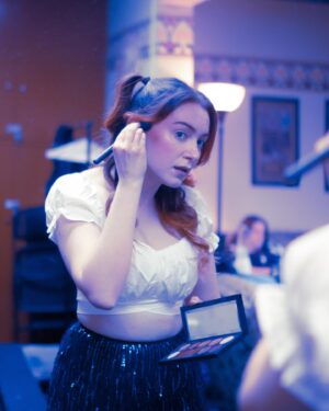 Malinda Kathleen Reese Instagram - Backstage in Portland by @panorrana