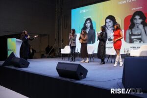 Mallika Dua Instagram - Mallika Dua, Dolly Singh and Lisa Mishra speaking with Priyanka Khimani in an insightful discussion on how women can attain a seat at the table. 

Presented in partnership with Women of Music India at RISE//DEL✨

#womi #RISErecap