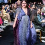 Mallika Dua Instagram - If it’s not you being a sample size, it’s the fact that you aren’t an nepo babe, or a South Delhi fashion gatekeeper or Mercury retrograde or something else. It’s not always the easiest getting designers to dress you when you love to dress up for most imagine their creations on a mannequin. Not @urvashikaur though. She makes clothes for human beings that come with their own voices,sizes and colour. All of which cannot be defined by and contained in sample size dimensions. Her clothes don’t conform, or force you to. This is why it was pure joy being part of 15 years of Urvashi Kaur at Lakme fashion week and walking alongside all of Urvashi’s muses,each so accomplished, fearless and unique. Thank you for creating this beautiful show and for always making us part of your vibrant, inclusive, free size world, UK! #UrvashiKaur #LakméFashionWeekxFDCI #LakméFashionWeek #LFWxFDCI #LFW #FDCI @lakmefashionwk @lakmeindia @nexaexperience @fdciofficial @r1seworldwide @reliancebrandsltd Styling: @dhfranklin Makeup: @eshwarlog Hair: @dellsi.mody Show director: @lubna.adam Backstage: @delnazd Music: @martinduboismdub